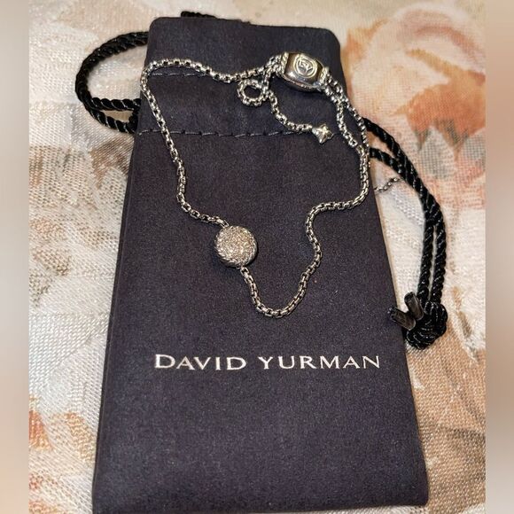 DAVID YURMAN Diamond Chatelaine Petite Pave Station Bracelet DAVID YURMAN - Picture 2 of 12